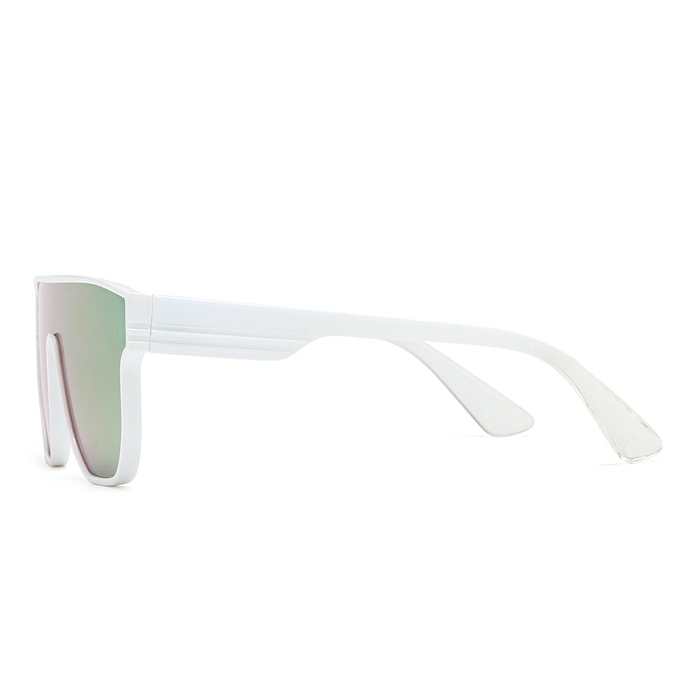 aviator sunglasses with glossy lenses