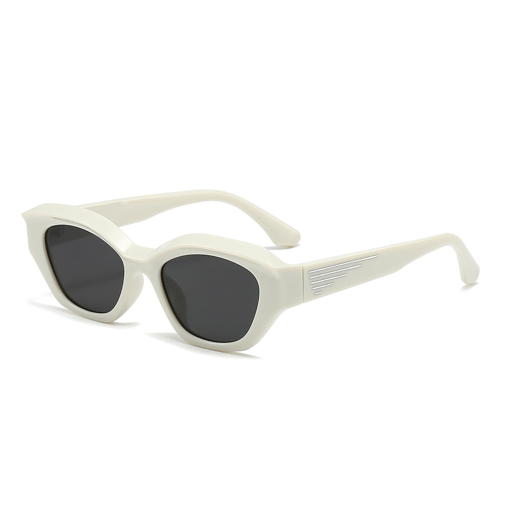 Acetate Geometric Sunglasses