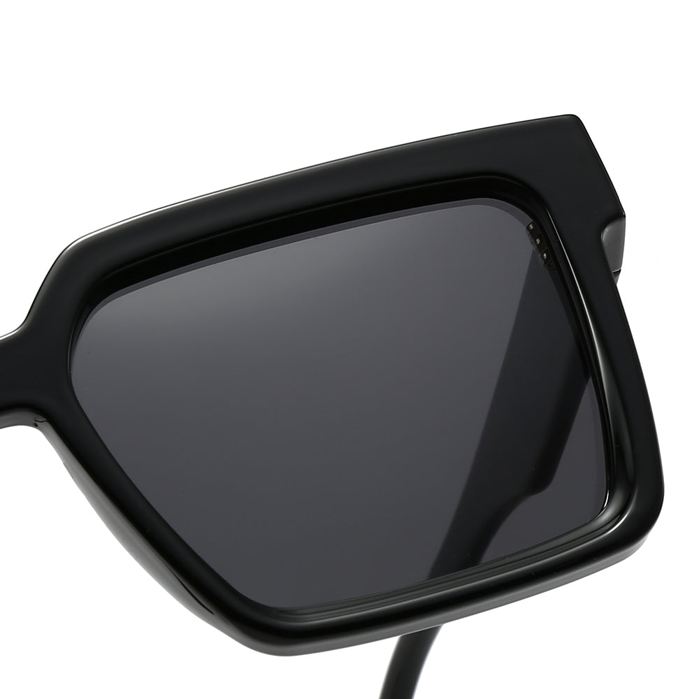 Oversized Acetate Square Tinted Sunglasses