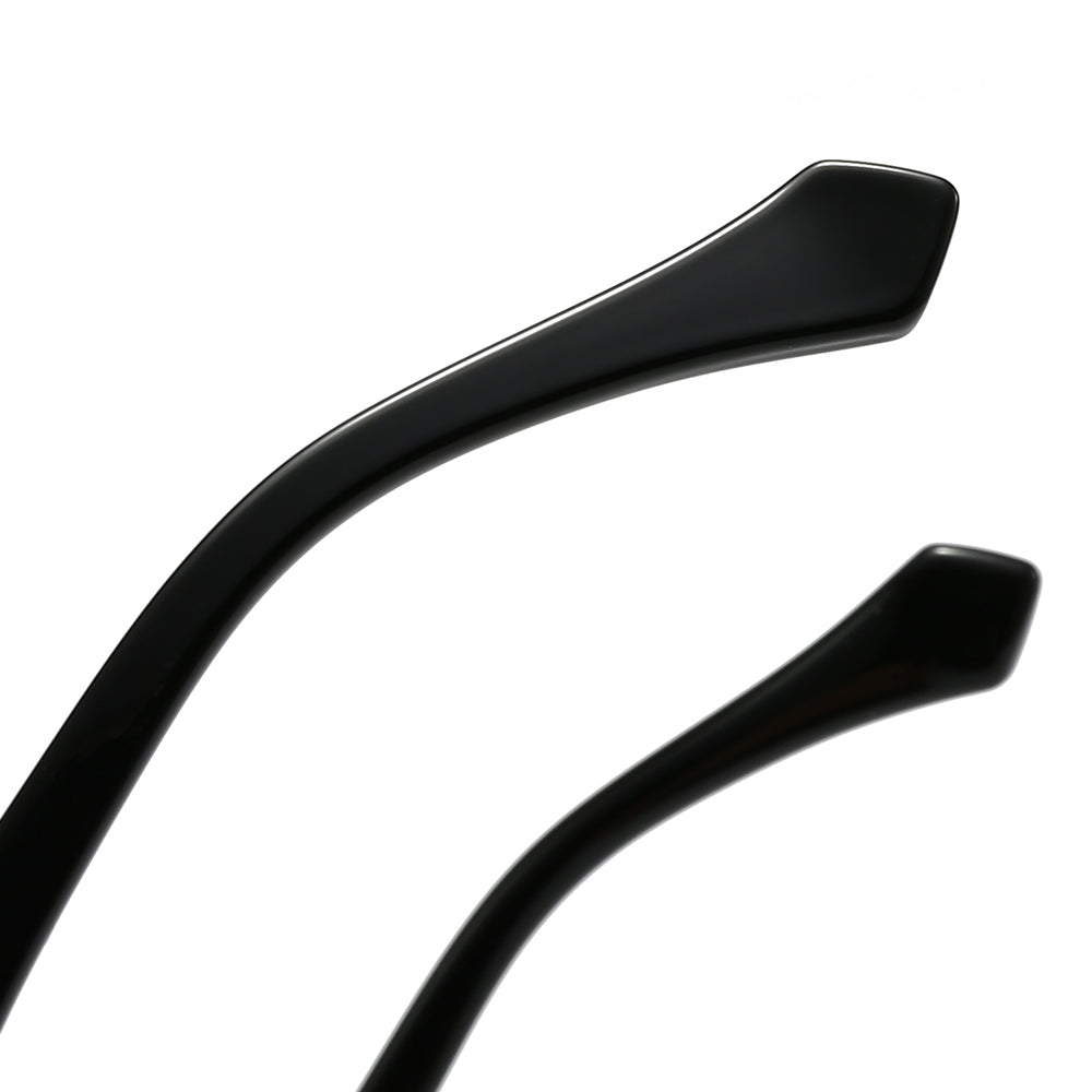 Oversized Acetate Square Tinted Sunglasses