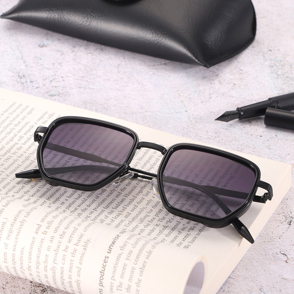 Oversized Square Tinted Sunglasses