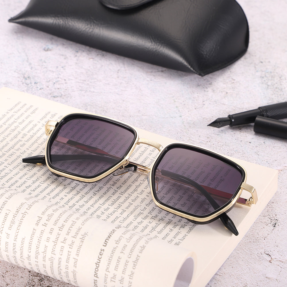 Oversized Square Tinted Sunglasses