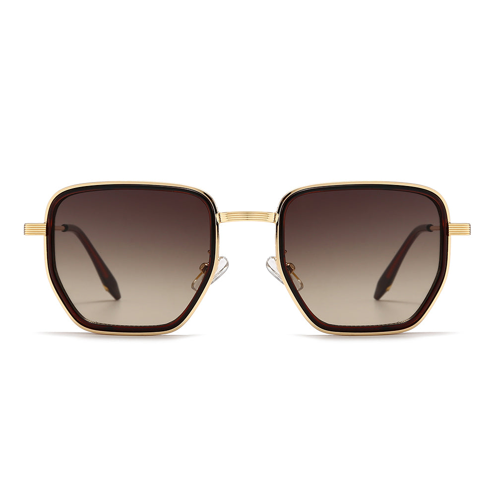 Oversized Square Tinted Sunglasses