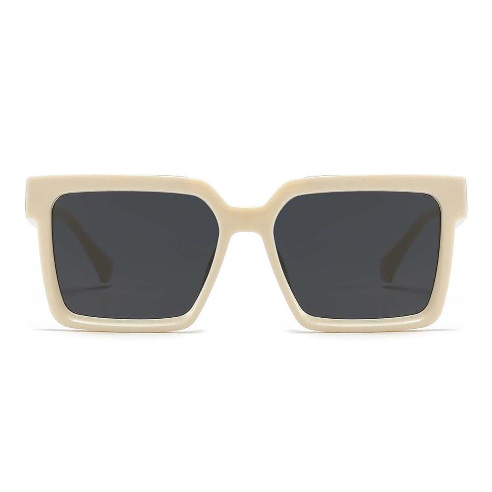 Oversized Acetate Square Tinted Sunglasses