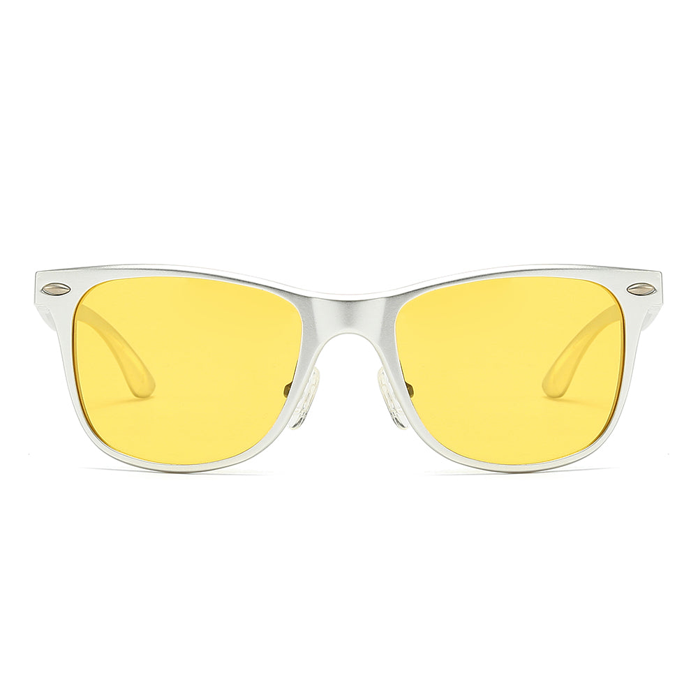 Square Trapezoid Tinted Sunglasses