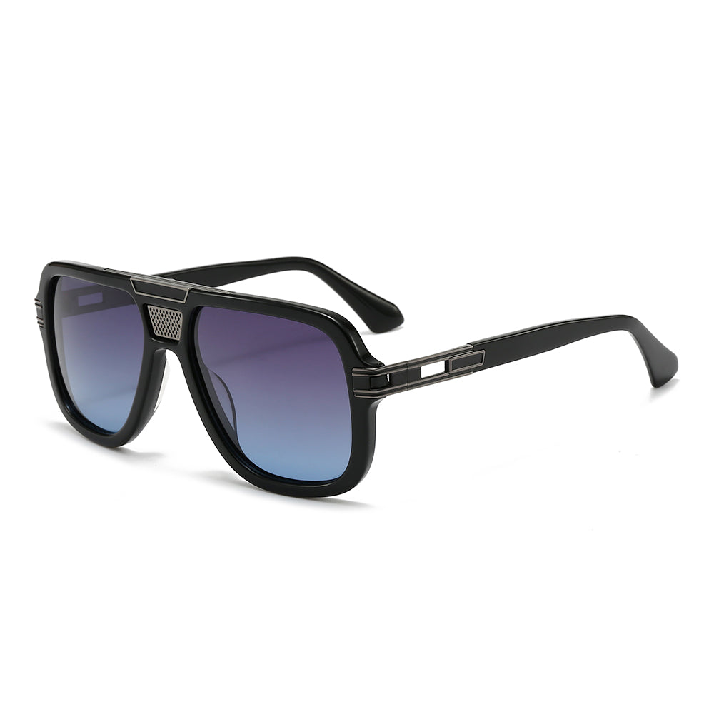 Stylish Aviator Acetate Sunglasses