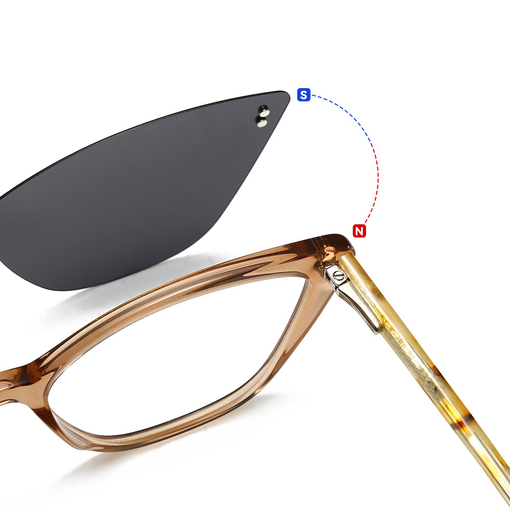 Cat Eye Elegant Slim Light Sunglasses