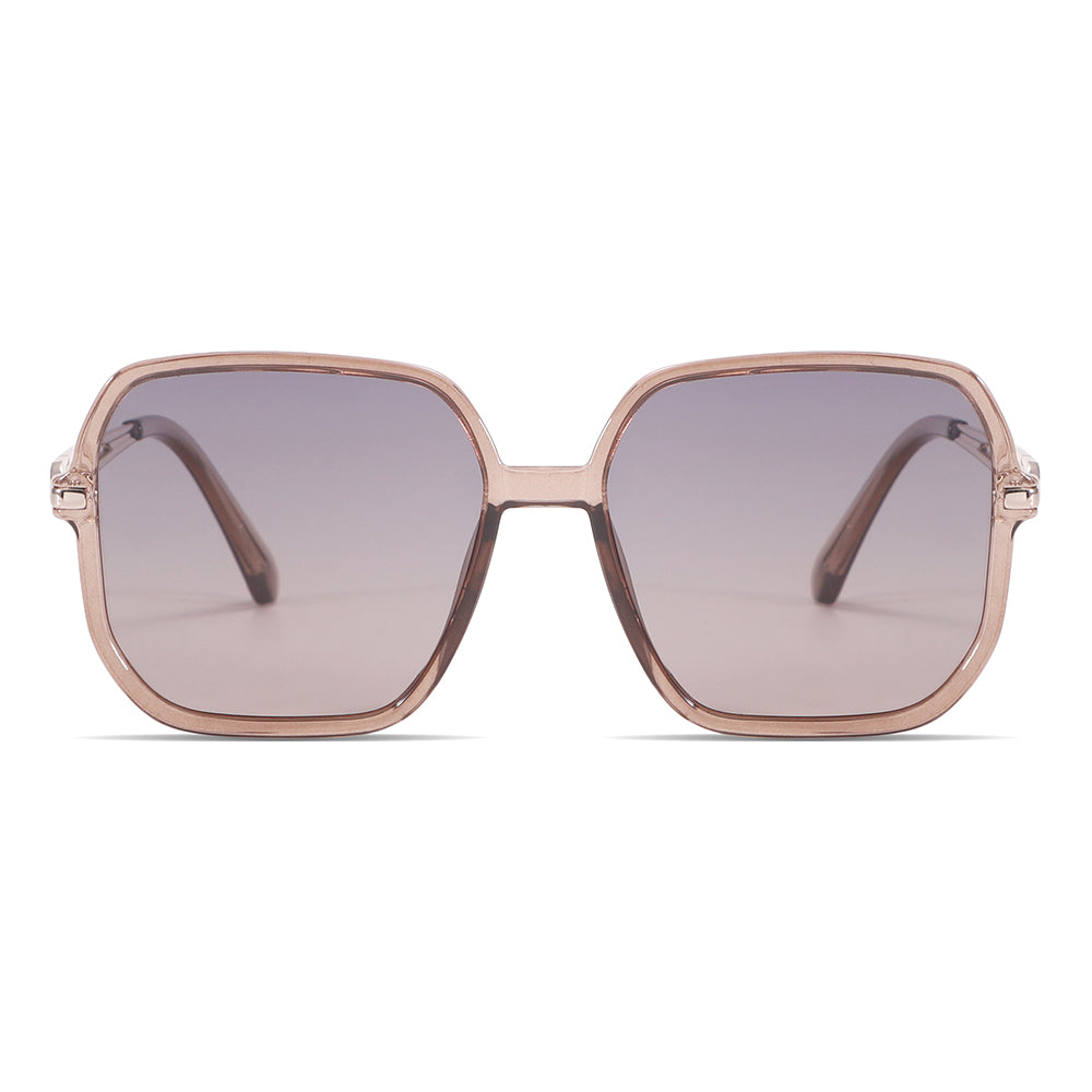 Oversized Lightweight Square Tinted Sunglasses