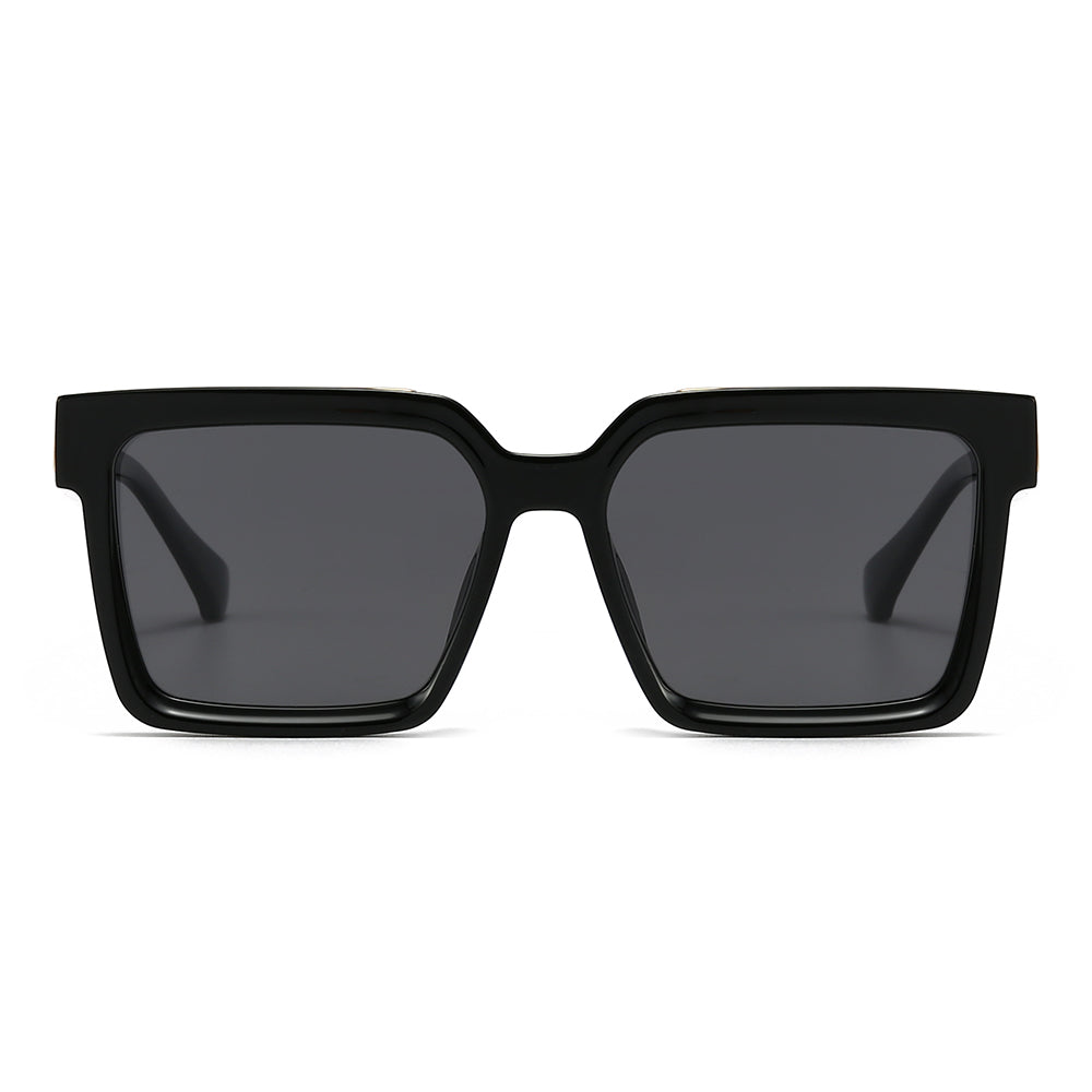 Oversized Acetate Square Tinted Sunglasses